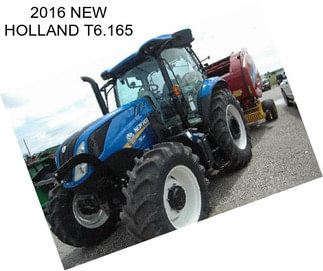 2016 NEW HOLLAND T6.165