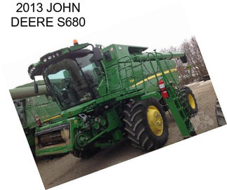 2013 JOHN DEERE S680