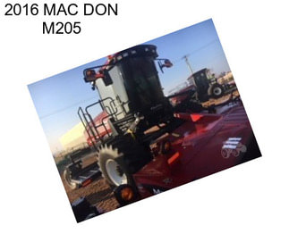 2016 MAC DON M205