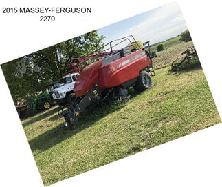 2015 MASSEY-FERGUSON 2270