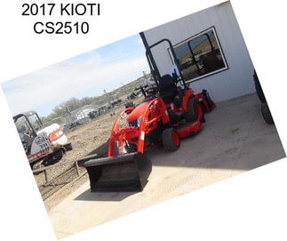 2017 KIOTI CS2510