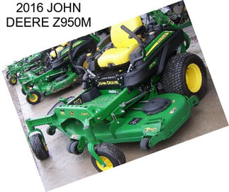 2016 JOHN DEERE Z950M