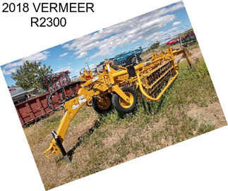 2018 VERMEER R2300