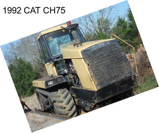 1992 CAT CH75