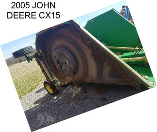 2005 JOHN DEERE CX15