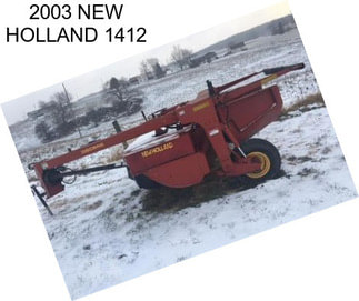 2003 NEW HOLLAND 1412