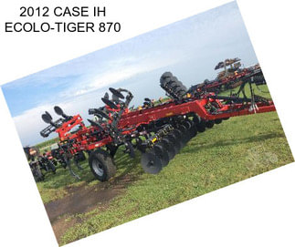 2012 CASE IH ECOLO-TIGER 870