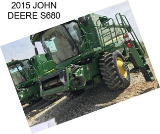 2015 JOHN DEERE S680