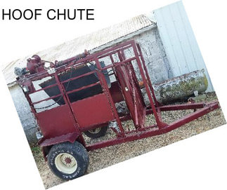 HOOF CHUTE