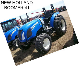 NEW HOLLAND BOOMER 41