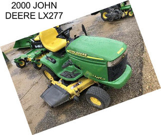 2000 JOHN DEERE LX277