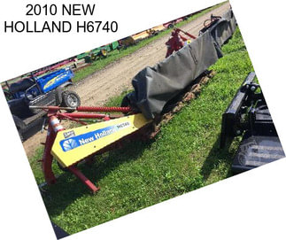 2010 NEW HOLLAND H6740