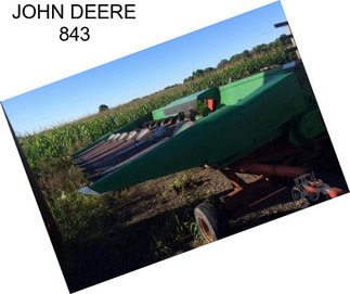 JOHN DEERE 843