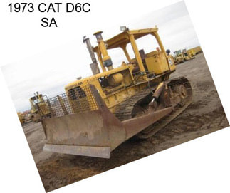 1973 CAT D6C SA