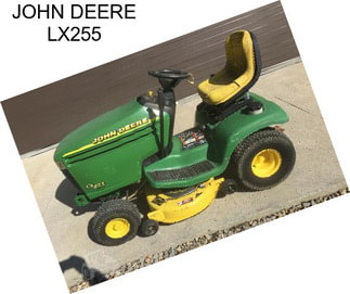 JOHN DEERE LX255