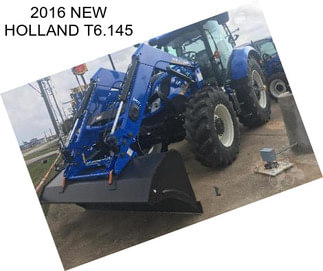 2016 NEW HOLLAND T6.145