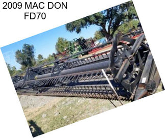 2009 MAC DON FD70