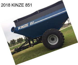 2018 KINZE 851