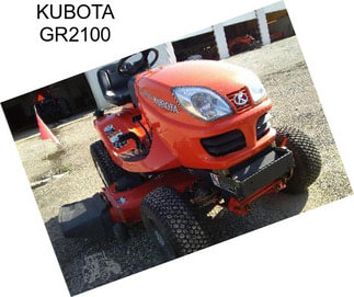 KUBOTA GR2100