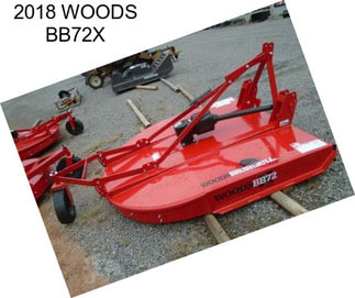 2018 WOODS BB72X