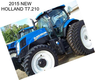 2015 NEW HOLLAND T7.210