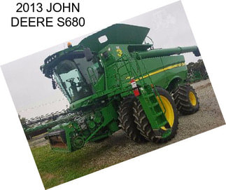 2013 JOHN DEERE S680