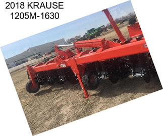 2018 KRAUSE 1205M-1630