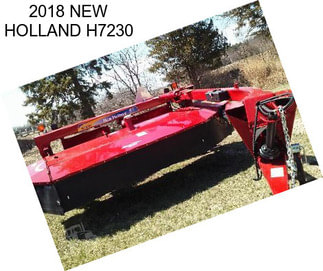 2018 NEW HOLLAND H7230