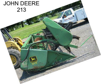 JOHN DEERE 213