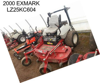 2000 EXMARK LZ25KC604