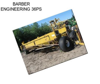 BARBER ENGINEERING 36PS