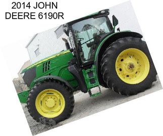 2014 JOHN DEERE 6190R