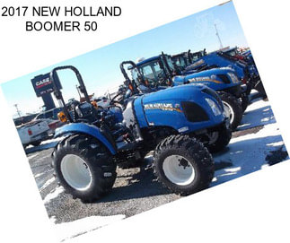 2017 NEW HOLLAND BOOMER 50