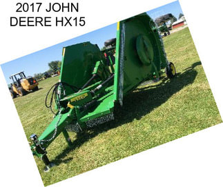 2017 JOHN DEERE HX15