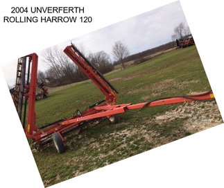 2004 UNVERFERTH ROLLING HARROW 120