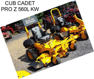 CUB CADET PRO Z 560L KW