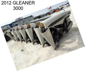 2012 GLEANER 3000