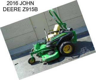 2016 JOHN DEERE Z915B