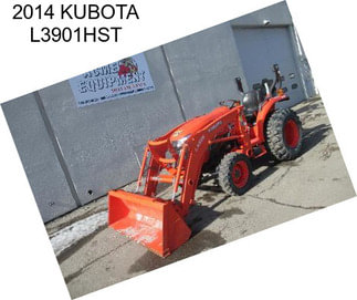 2014 KUBOTA L3901HST