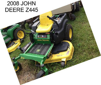 2008 JOHN DEERE Z445