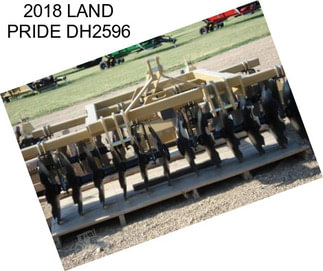 2018 LAND PRIDE DH2596