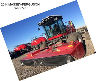 2014 MASSEY-FERGUSON WR9770