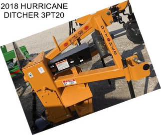 2018 HURRICANE DITCHER 3PT20