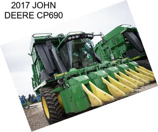 2017 JOHN DEERE CP690
