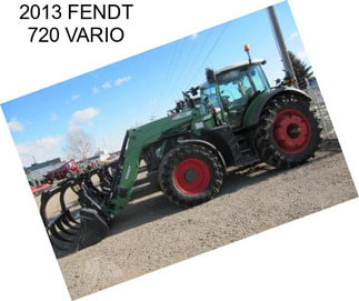 2013 FENDT 720 VARIO