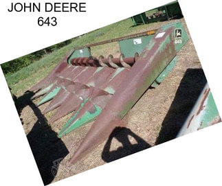 JOHN DEERE 643