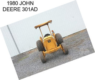 1980 JOHN DEERE 301AD