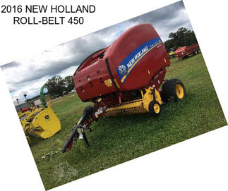 2016 NEW HOLLAND ROLL-BELT 450