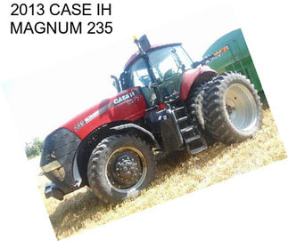 2013 CASE IH MAGNUM 235