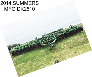 2014 SUMMERS MFG DK2610